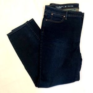 Talbots Flawless Slim Leg Ankle Length size16